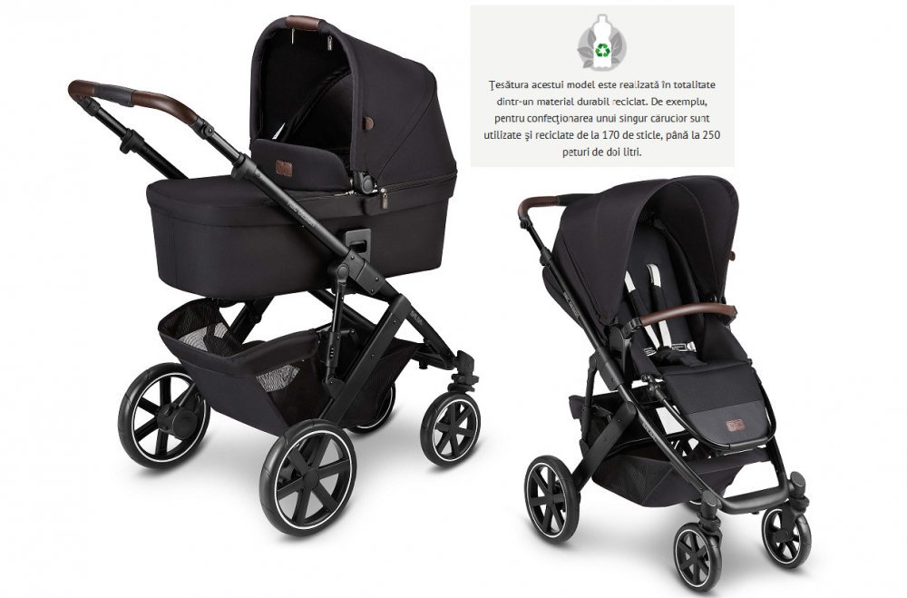 Carucior 2 in 1 Salsa 4 fashion Midnight ABC 2022