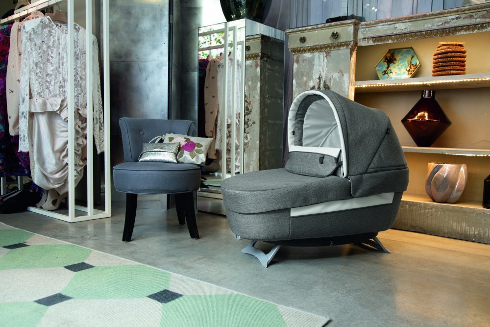 Carucior 3 in 1 Peg Perego Book Lounge 0 – 22 kg City Grey Gri  Alb i-Size – imaginea 5
