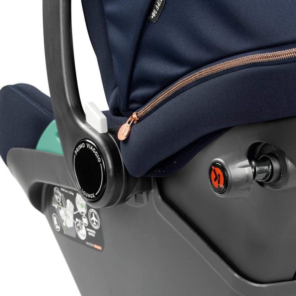 Carucior 3 in 1 Peg Perego Vivace Lounge Pagoda 0 – 22 kg Blue Shine i-Size – imaginea 6