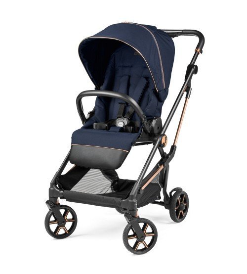 Carucior 3 in 1 Peg Perego Vivace SLK Pagoda 0 – 22 kg Blue Shine i-Size – imaginea 2