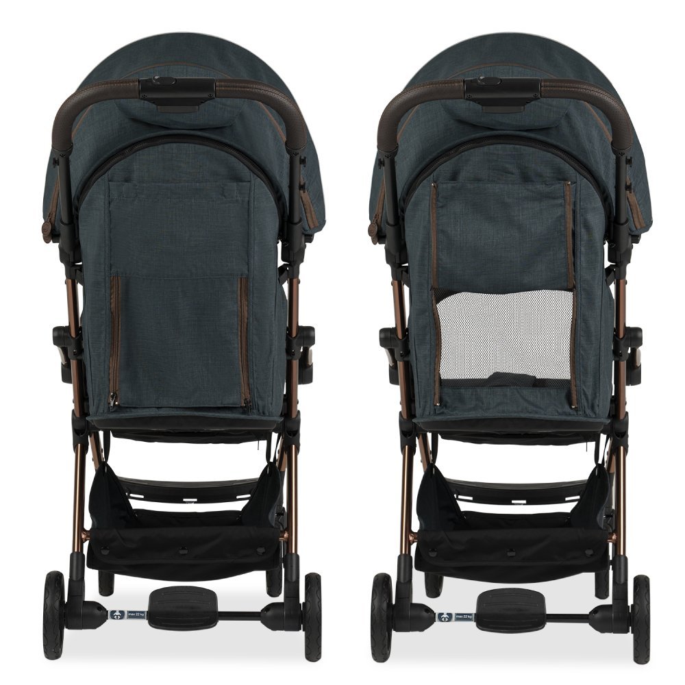 Carucior Leclerc Influencer Air denim blue – imaginea 2