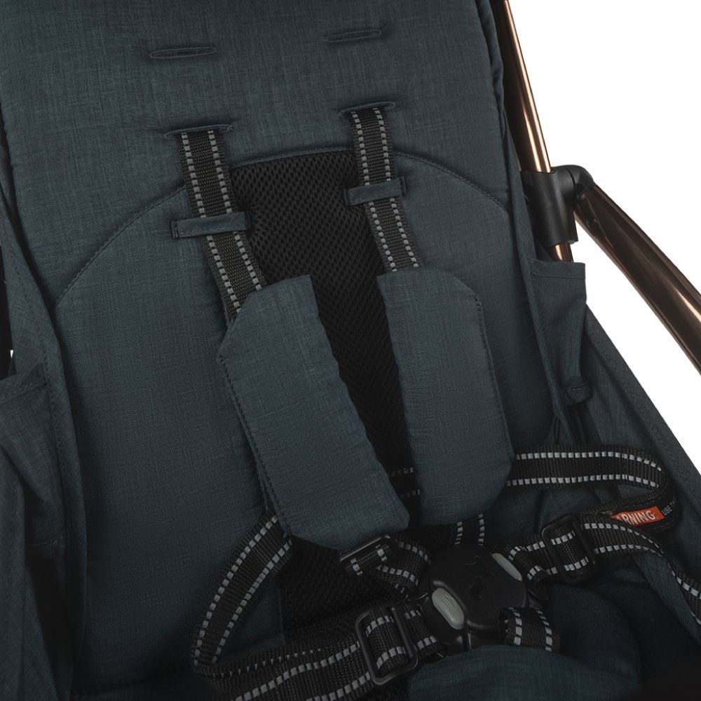 Carucior Leclerc Influencer Air denim blue – imaginea 4