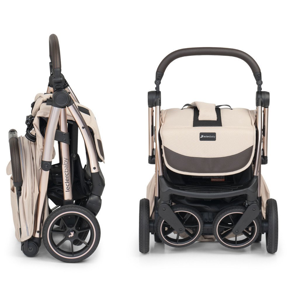Carucior Leclerc Influencer XL Sand Chocolate – imaginea 5