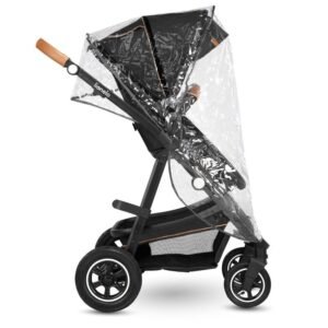Carucior Lionelo Amber 3 in 1 Cadru aluminiu, Cu landou intarit si salteluta moale, Cu scoica auto testata ADAC, Reversibil, Maner ajustabil, Cu accesorii, Cu ventilatie panoramica 3D, Sarcina maxima 22 kg, Standard de sigura