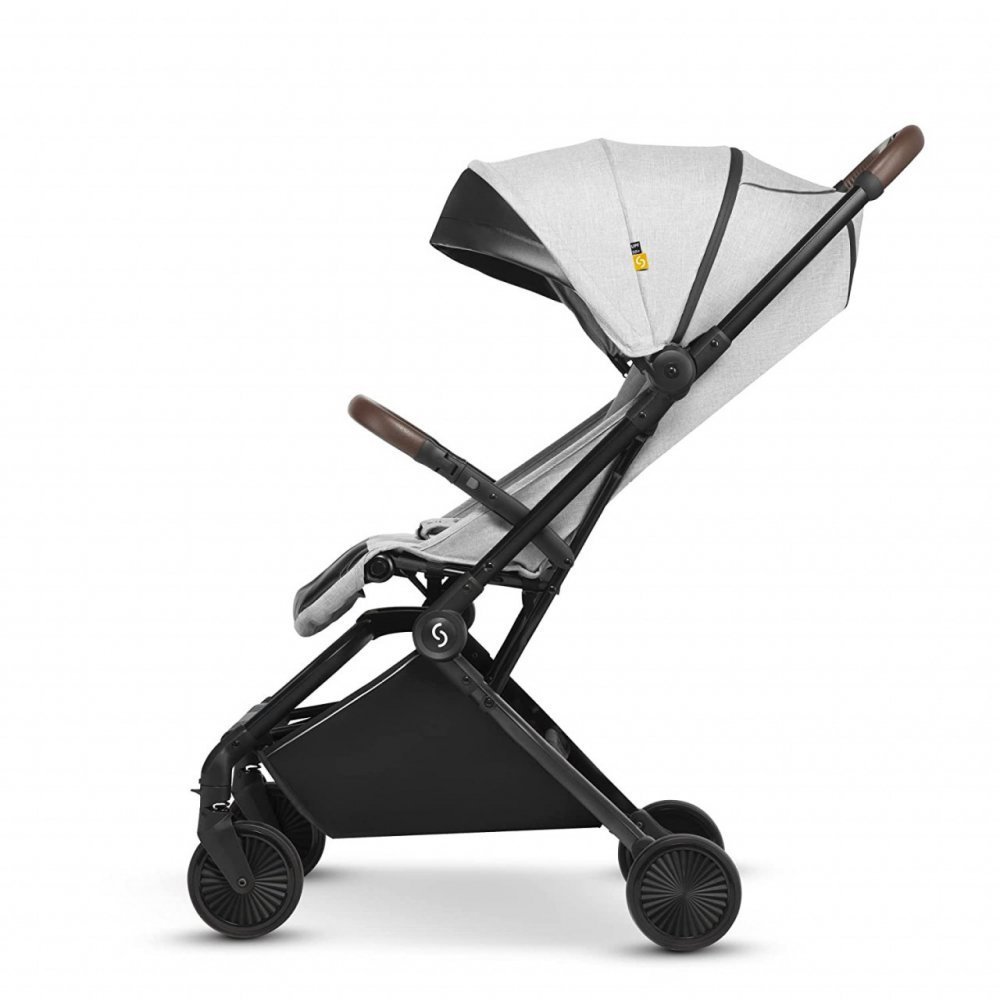 Carucior sport pliabil ultracompact pentru calatorii Espoo+ Normandic Dream Skiddou Gri – imaginea 2