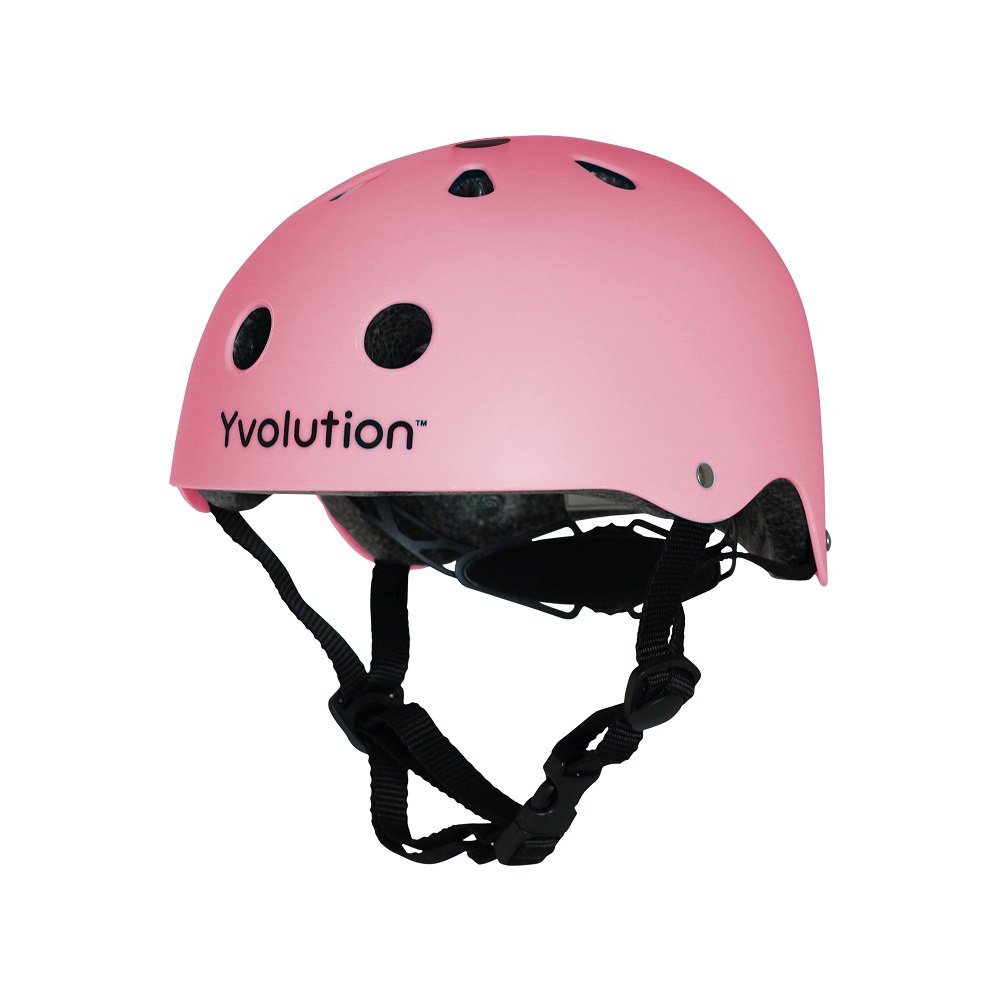 Casca protectie Yvolution 44-52 cm pink – imaginea 4
