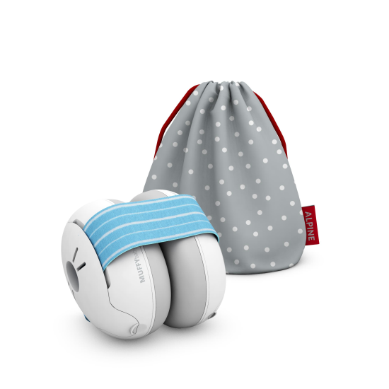 Casti antifonice pentru bebelusi Alpine Muffy Baby Blue ALP24944 – imaginea 3