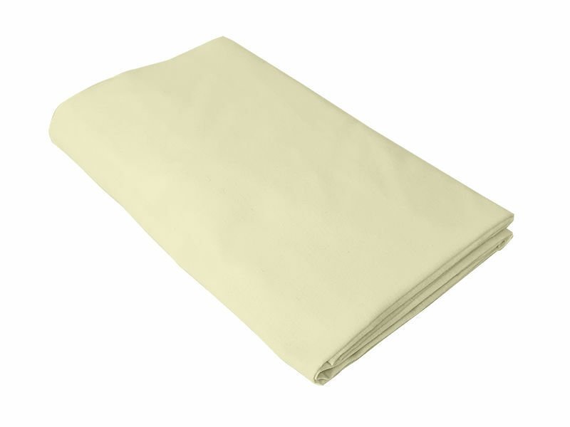 Cearceaf crem KidsDecor cu elastic din bumbac 90 x 200 cm – imaginea 3