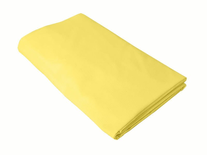 Cearceaf galben KidsDecor cu elastic din bumbac 60 x 120 cm – imaginea 3