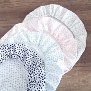 Cearsaf din bumbac cu elastic pe contur pentru landou si cosulete Boho