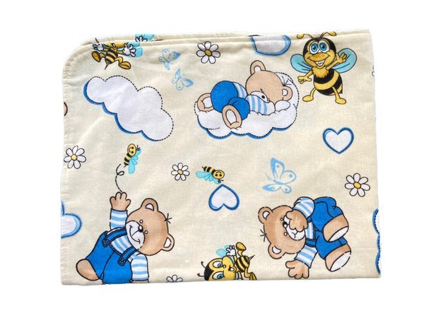 Cearsaf din finet cu elastic roata pat 140×70 cm – imaginea 8