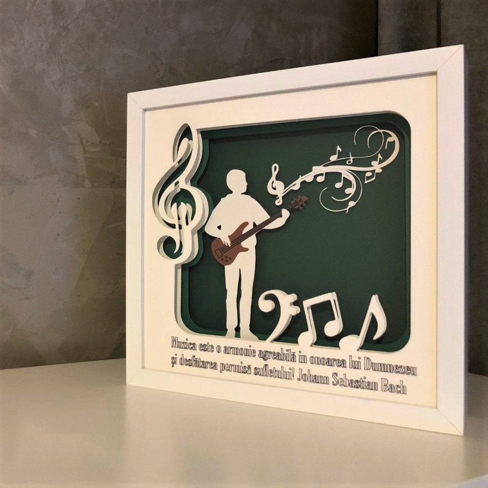 Tablou luminos Chitara 002 – imaginea 5