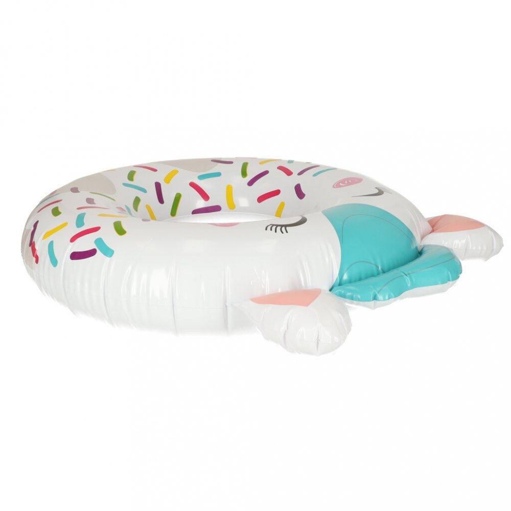 Colac gonflabil pentru inot 84cm x 76cm Animalut Alb – imaginea 2