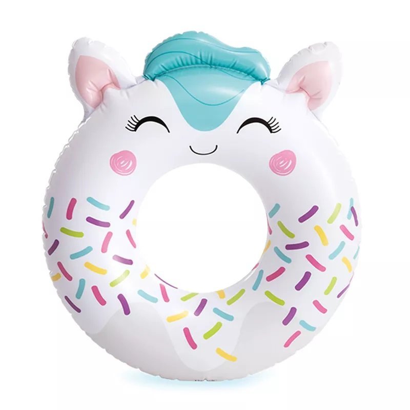 Colac gonflabil pentru inot 84cm x 76cm Animalut Alb – imaginea 7