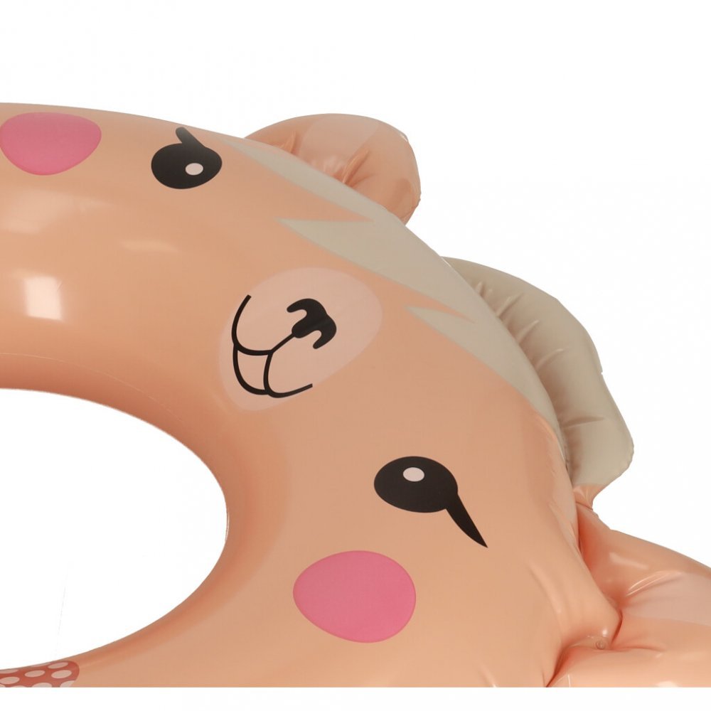 Colac gonflabil pentru inot 84cm x 76cm Animalut Roz – imaginea 6
