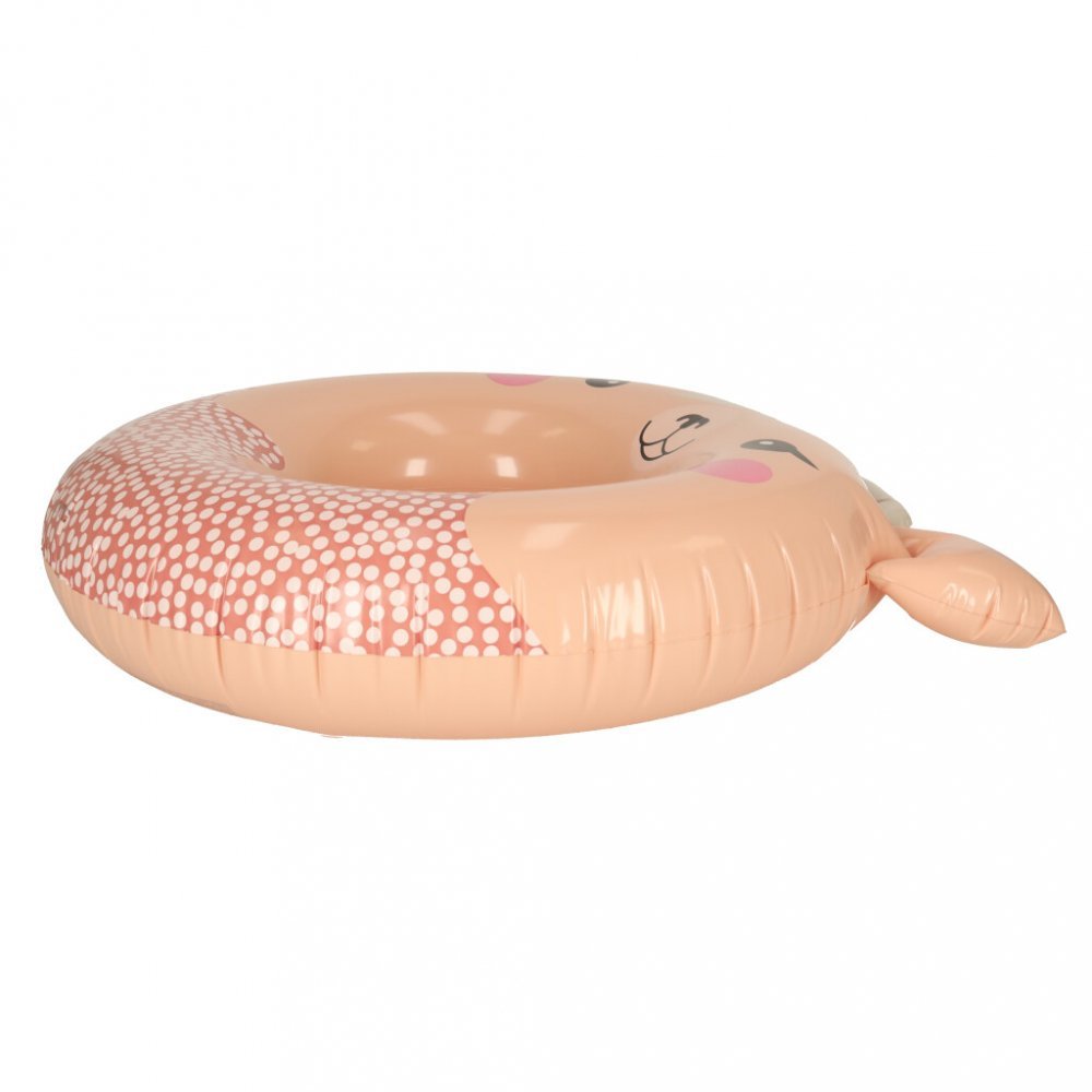 Colac gonflabil pentru inot 84cm x 76cm Animalut Roz – imaginea 7