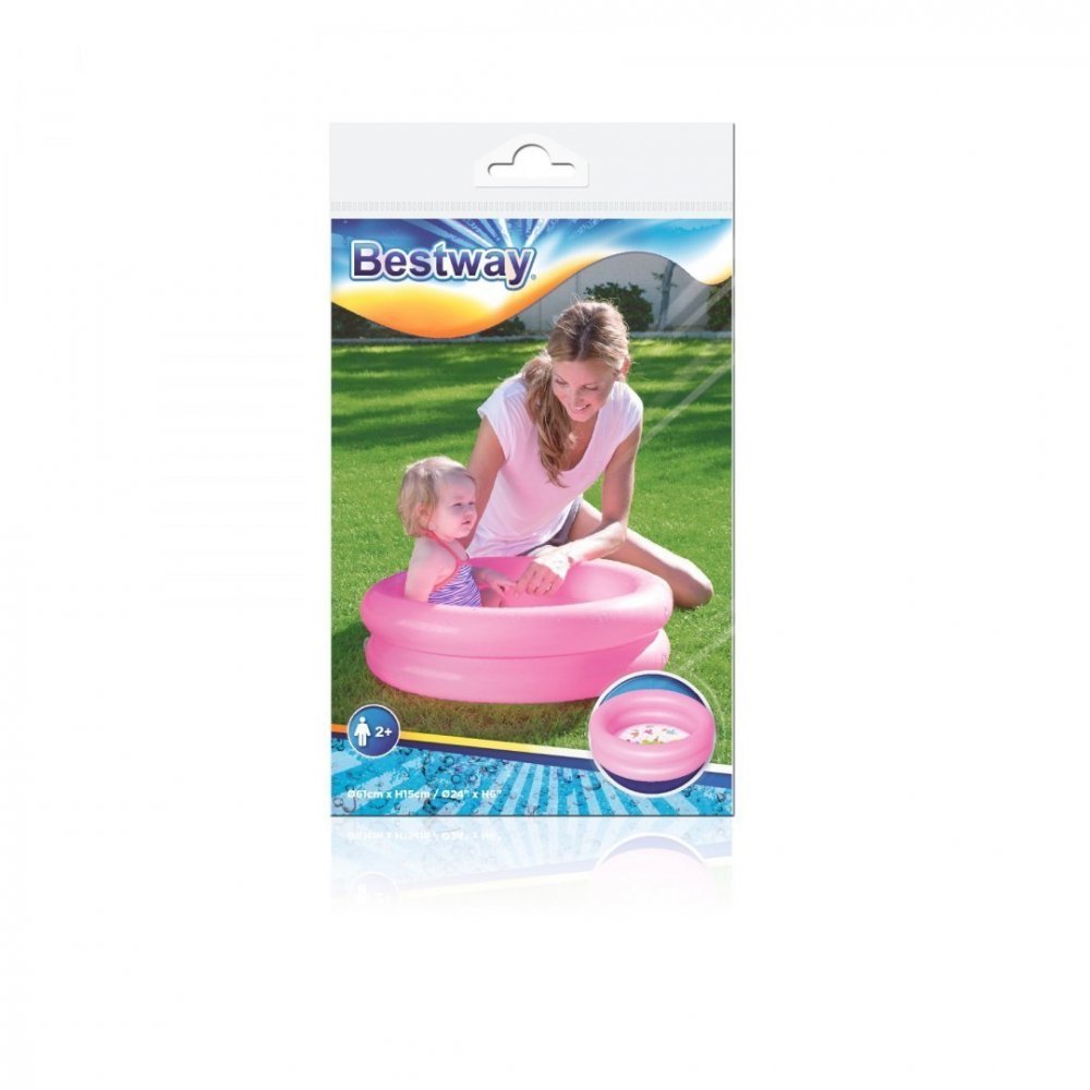 Piscina gonflabila pentru copii 61 cm Roz – imaginea 3