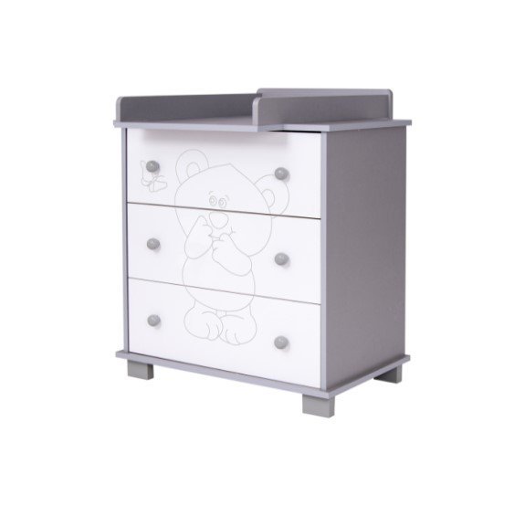 Comoda pentru copii Bear Silver