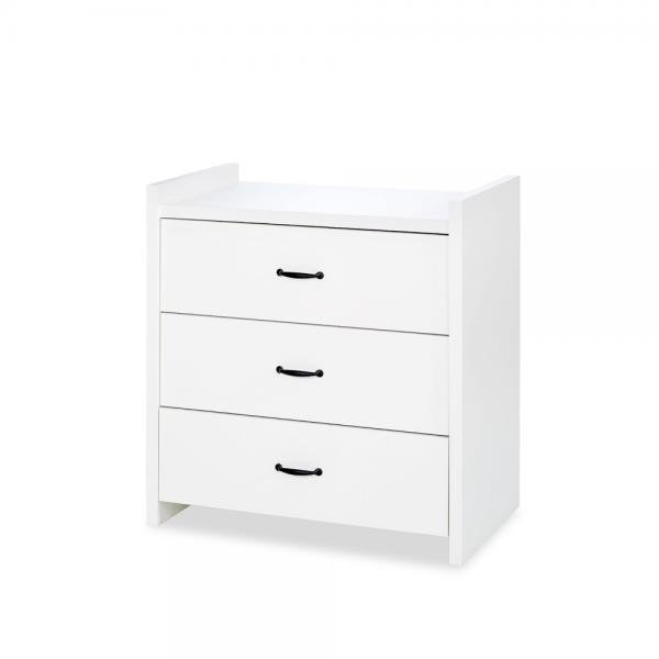 Comoda de infasat Amelia alb