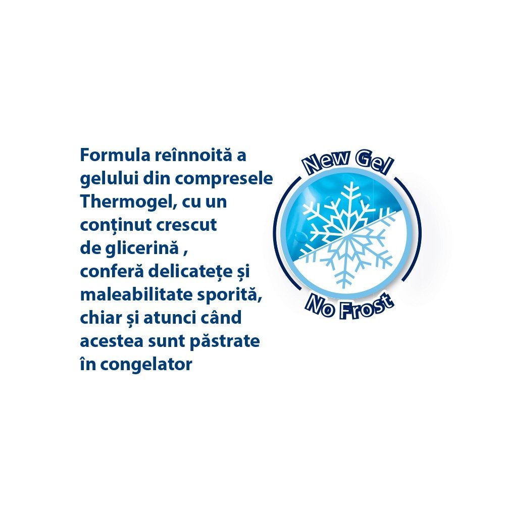 Compresa reutilizabila ThermoGel pentru terapie caldarece 10×26 cm cu banda elastica pentru prinderefixare – imaginea 5