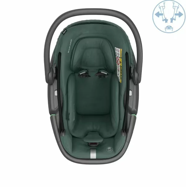 Cos auto I-Size Maxi-Cosi Coral 360 Black Shell Essential Graphite – imaginea 2