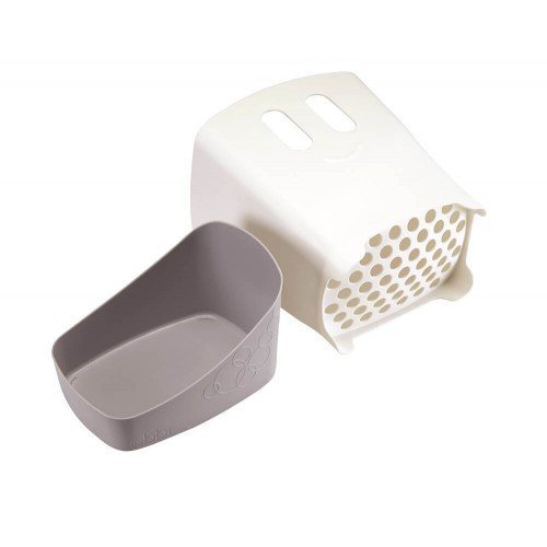 Cos depozitare jucarii de baie Ubbi gri – imaginea 4