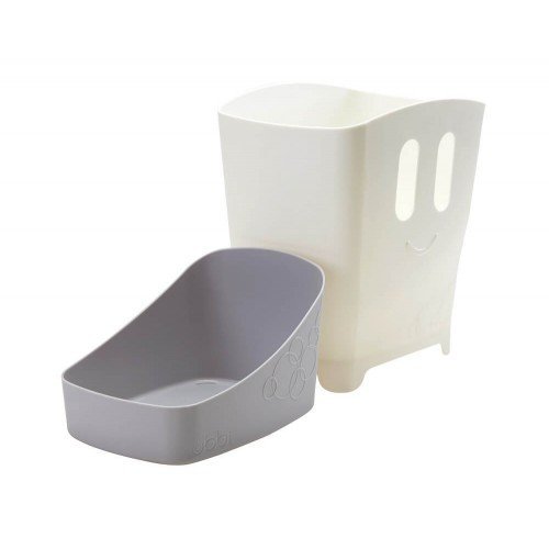 Cos depozitare jucarii de baie Ubbi gri – imaginea 5