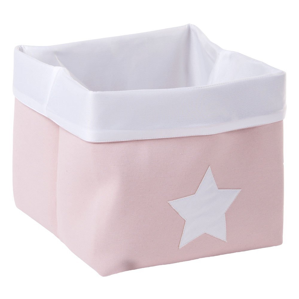 Cos depozitare panza Childhome 32x32x29 cm Roz – imaginea 2