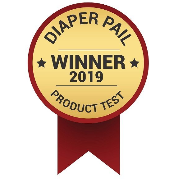 Cos ermetic pentru scutece Diaper Champ capacitate 30 scutece Regular Silver – imaginea 6