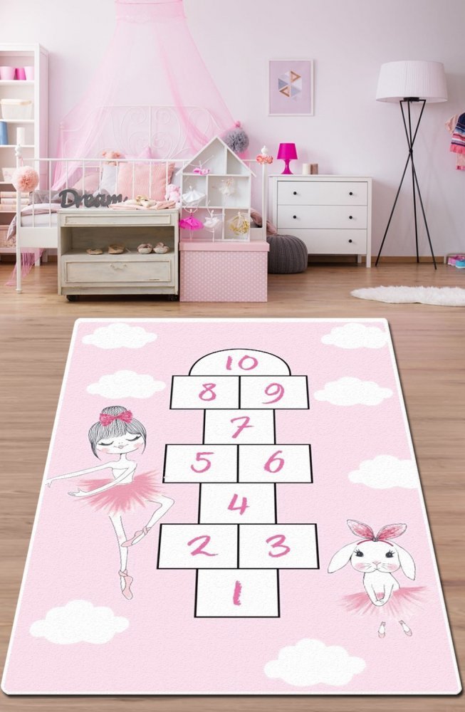Covor antiderapant pentru copii Campana 150×200 cm