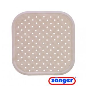 Covoras antiderapant din cauciuc natural pentru dus 56x56 cm melba