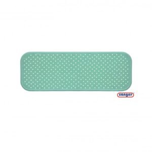 Covoras de cada din cauciuc natural antiderapant 96x34 cm verde menta