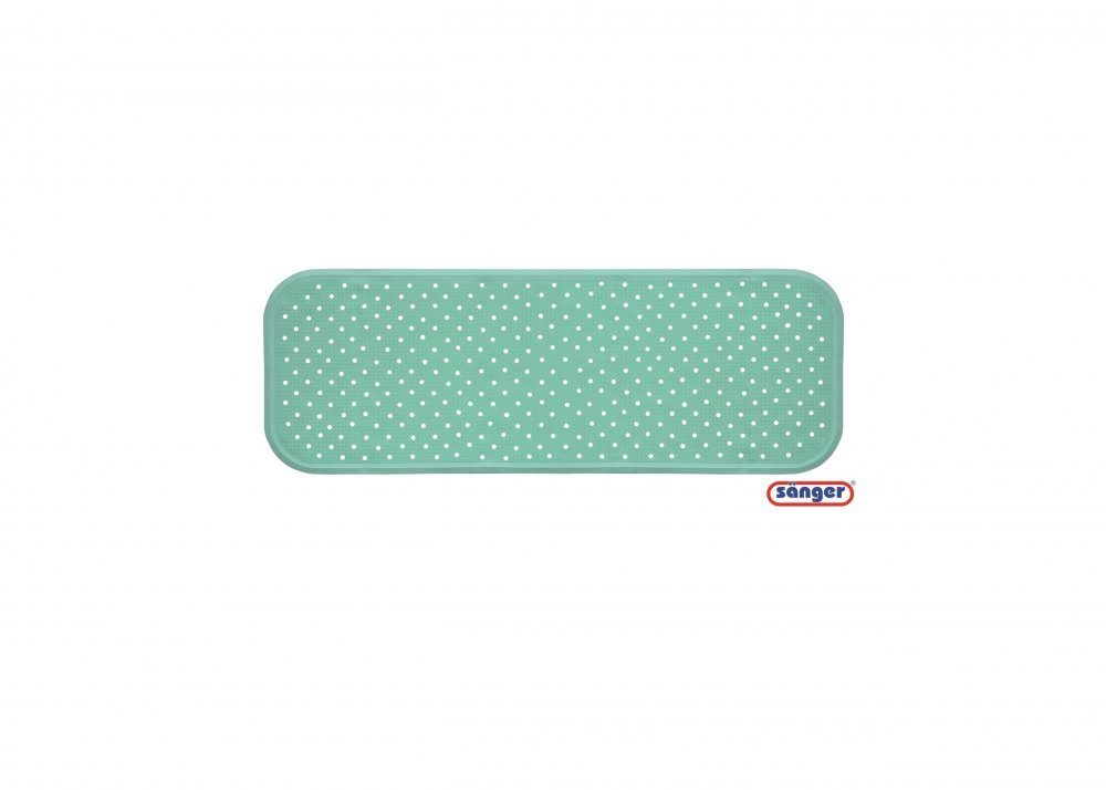 Covoras de cada din cauciuc natural antiderapant 96×34 cm verde menta