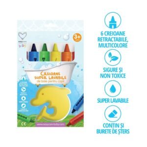 Creioane de baie super lavabile Easycare Baby 6 buc