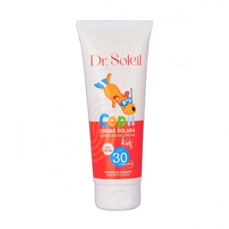 Crema protectie solara pentru copii SPF 30 UVAUVB Dr. Soleil 100ml – imaginea 2