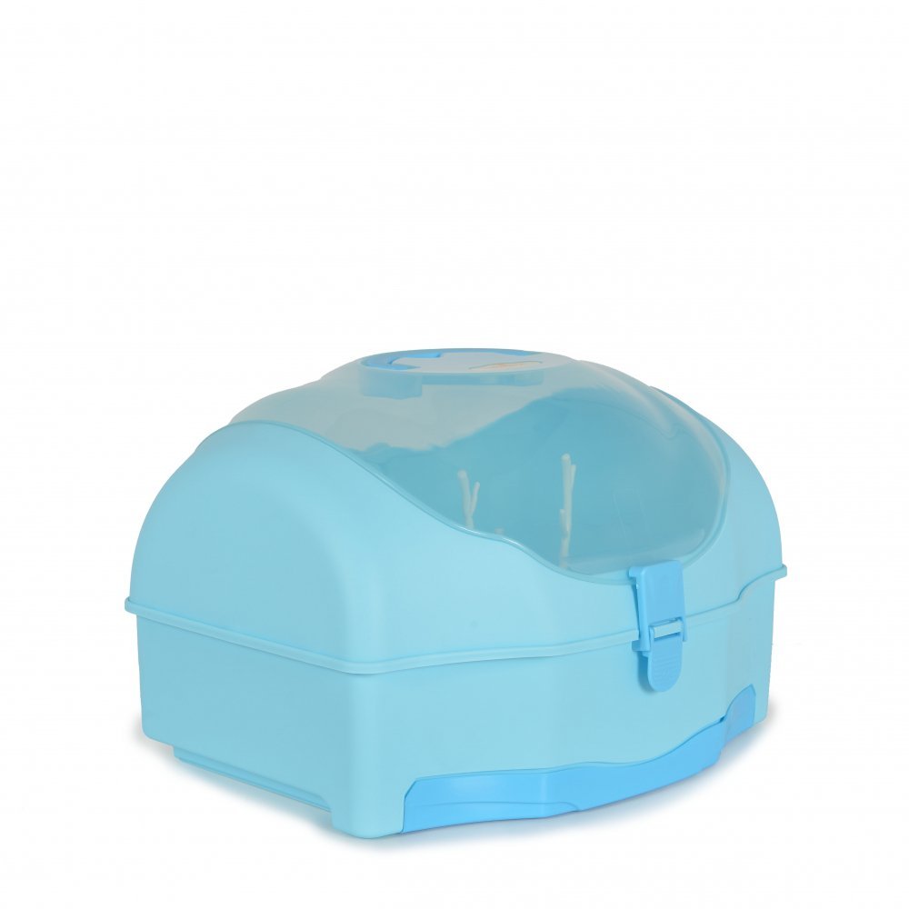 Cutie depozitare si uscare biberoane Cangaroo Blooming Blue