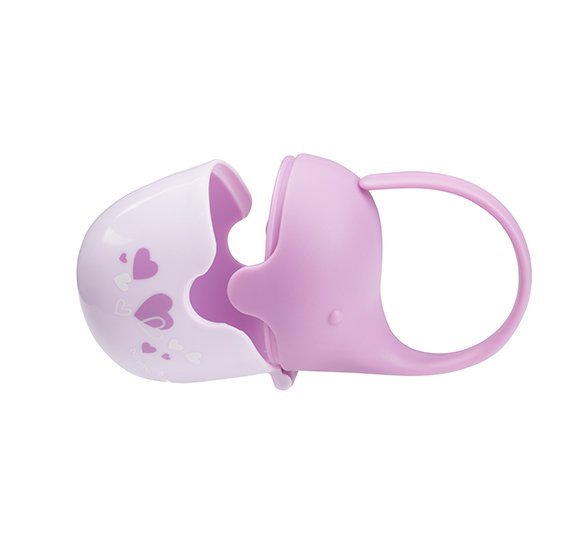 Cutie pentru suzete Elefant Roz – imaginea 3