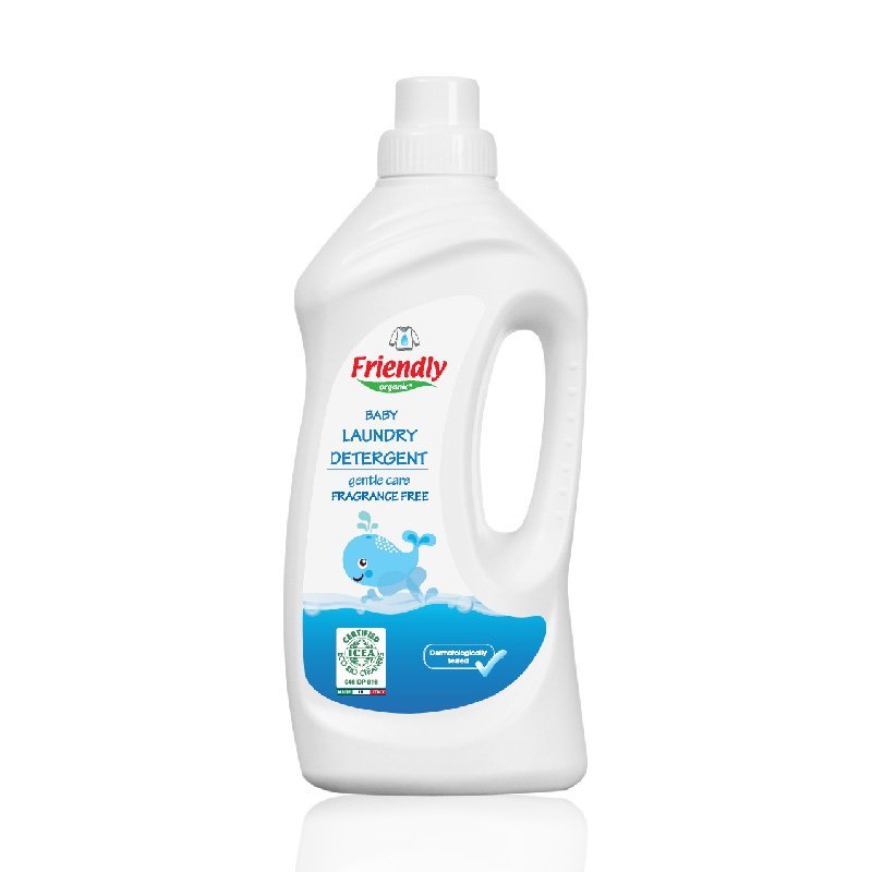 Detergent de rufe fara parfum, 1000ml, Friendly Organic
