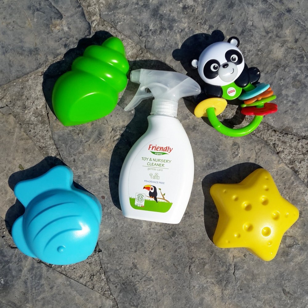 Detergent spray pentru jucariii si suprafete 500ml  Friendly Organic