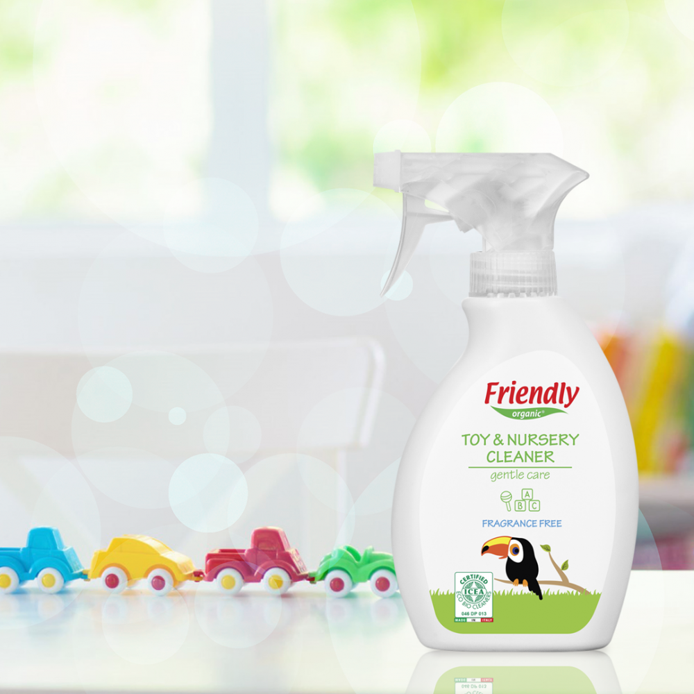 Detergent spray pentru jucariii si suprafete 500ml  Friendly Organic – imaginea 2