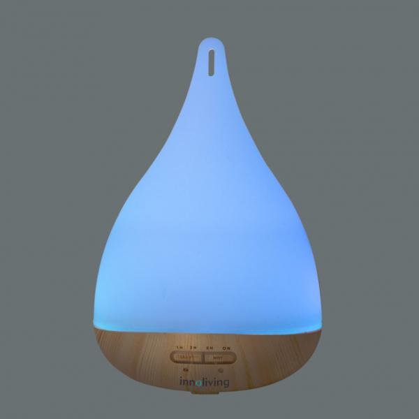 Difuzor de arome cu ultrasunete, lumini si timer Innoliving INN-772 250 ml – imaginea 2