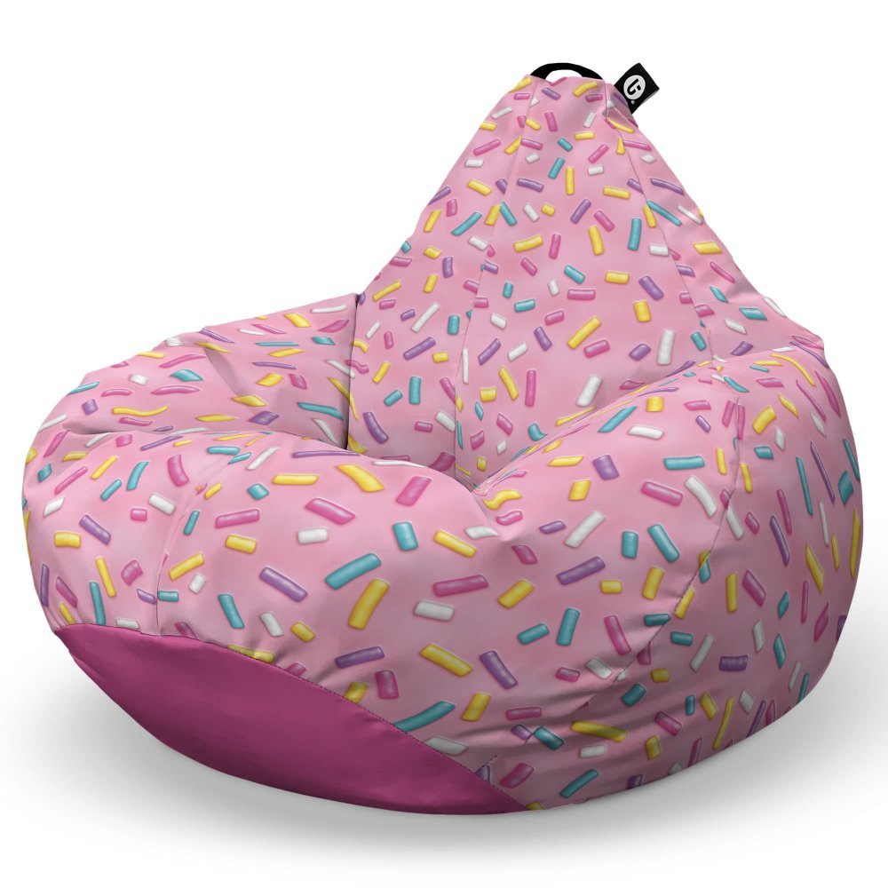 Fotoliu Puf Bean Bag tip Para L glazed sprinkle – imaginea 5