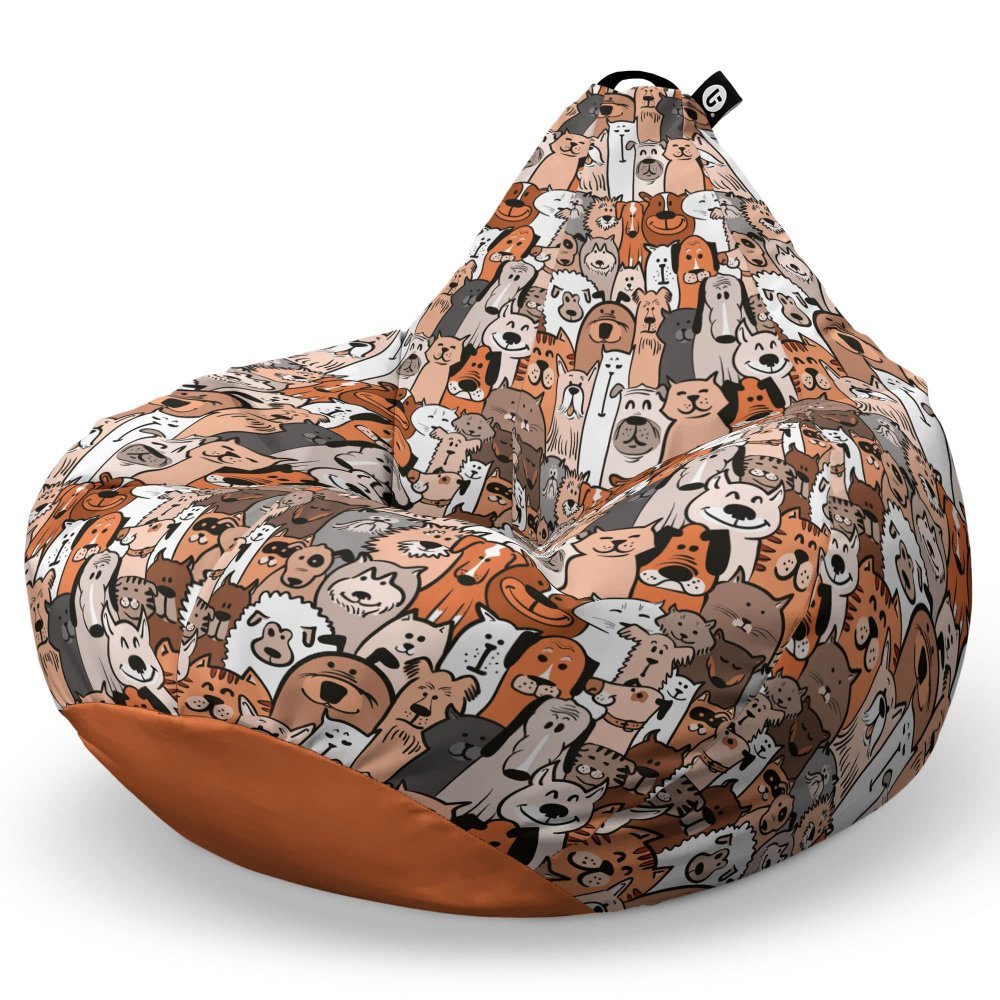 Fotoliu Puf Bean Bag tip Para L invazia animalelor – imaginea 5