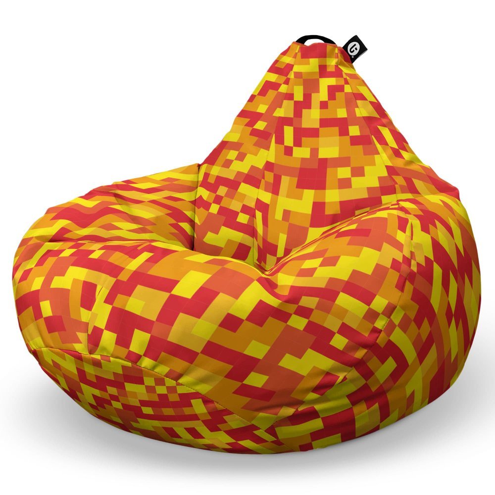 Fotoliu Puf Bean Bag tip Para L Minecraft foc – imaginea 5