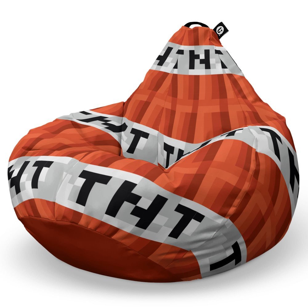 Fotoliu Puf Bean Bag tip Para L Minecraft TNT – imaginea 5