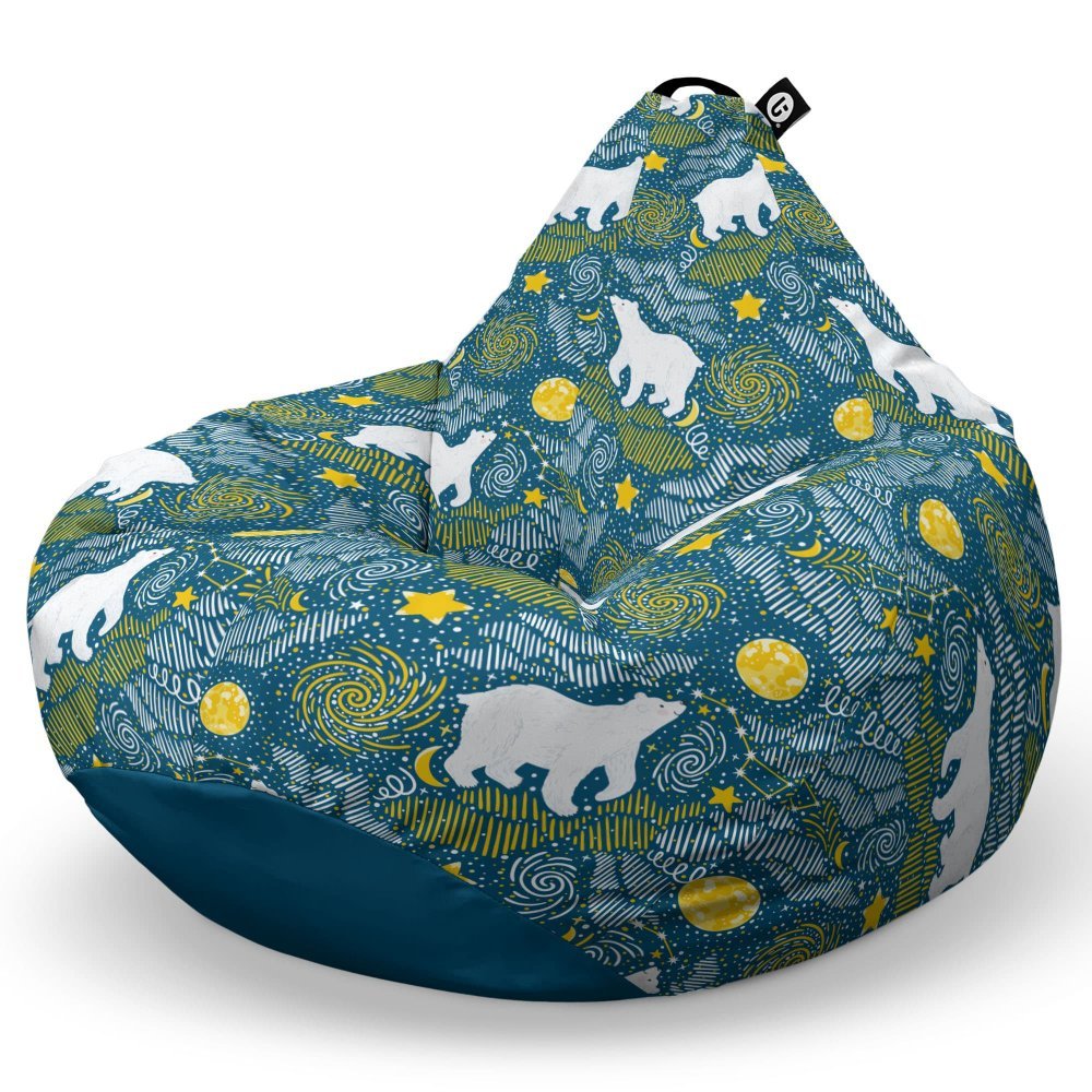 Fotoliu Puf Bean Bag tip Para L ursi polari – imaginea 5