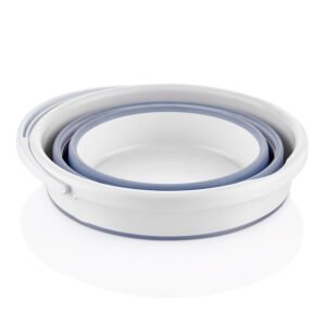 Galeata pliabila BabyJem Blue pentru baie