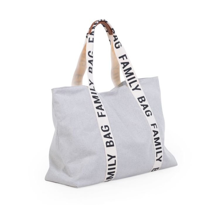 Geanta Childhome Family Bag Signature alb – imaginea 3