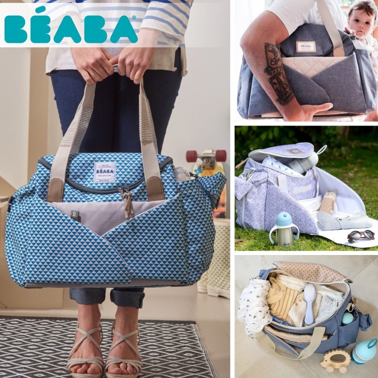 Geanta de infasat Beaba Sydney II Heather Grey – imaginea 5
