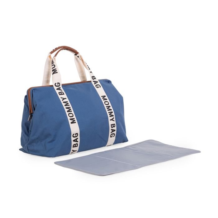 Geanta de infasat Childhome Mommy Bag Signature indigo – imaginea 2